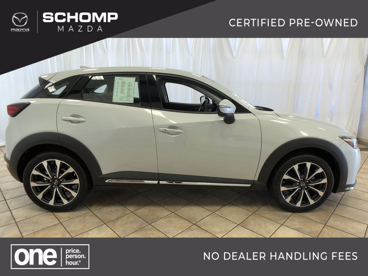 Certified Pre Owned 2019 Mazda Cx 3 Grand Touring Sport Utility In